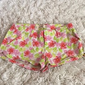 Floral summer shorts